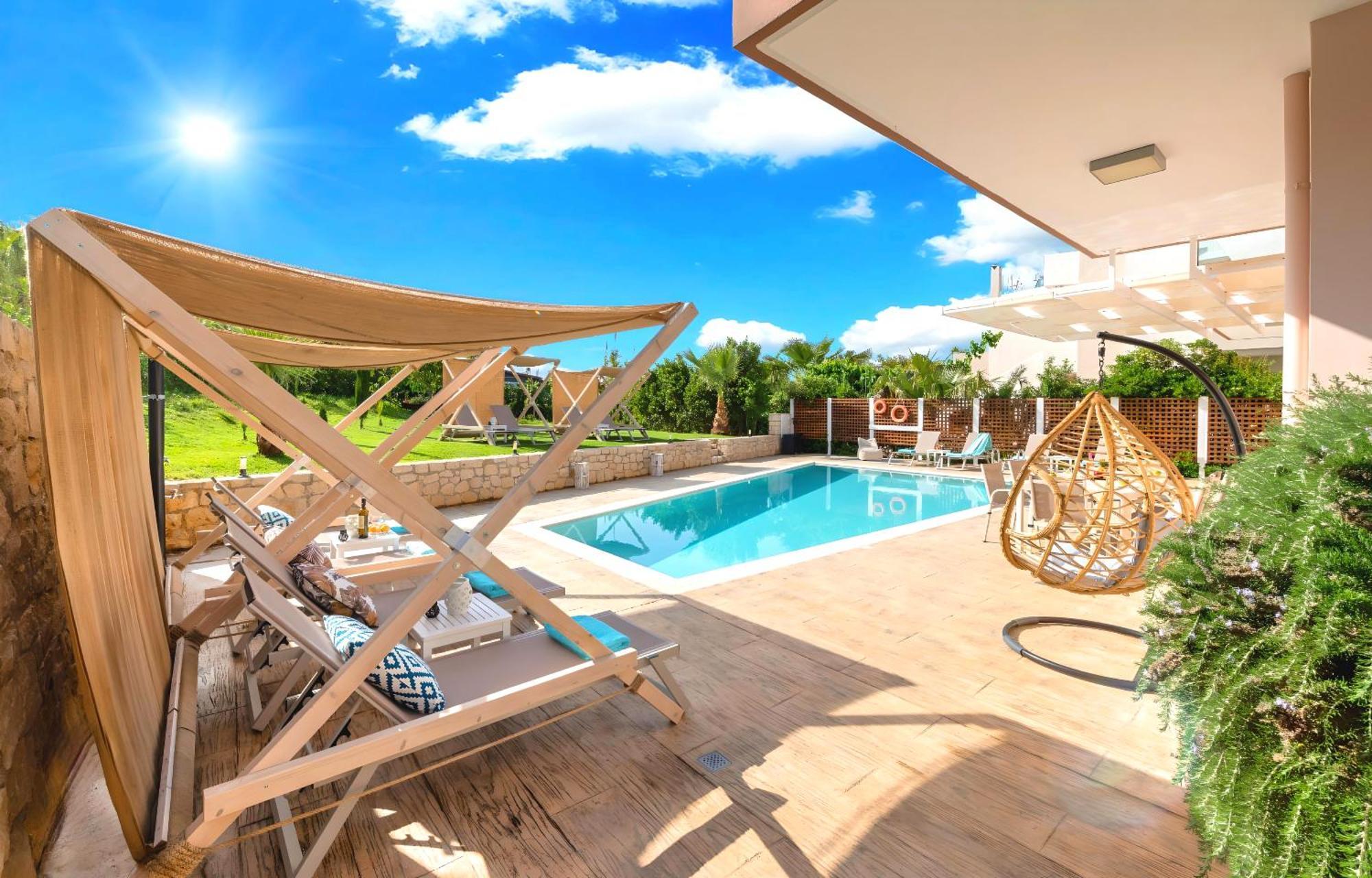 Allas Villa Heated Pool La Canée Extérieur photo